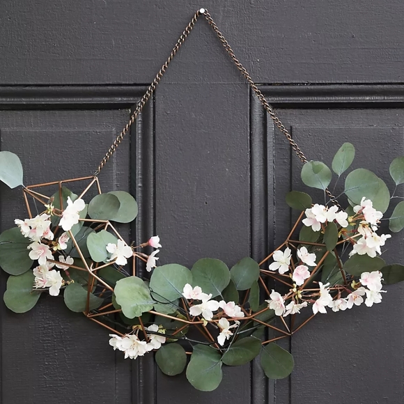 Anthropologie Other - Anthropologie Fillable Metal Swag Wreath Base